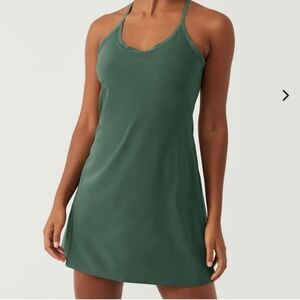 The Exercise Dress Evergreen Size S Built-in shorts